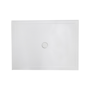 Mondella 1200mm x 900mm  3 Lip Centre Rear Outlet Shower Base