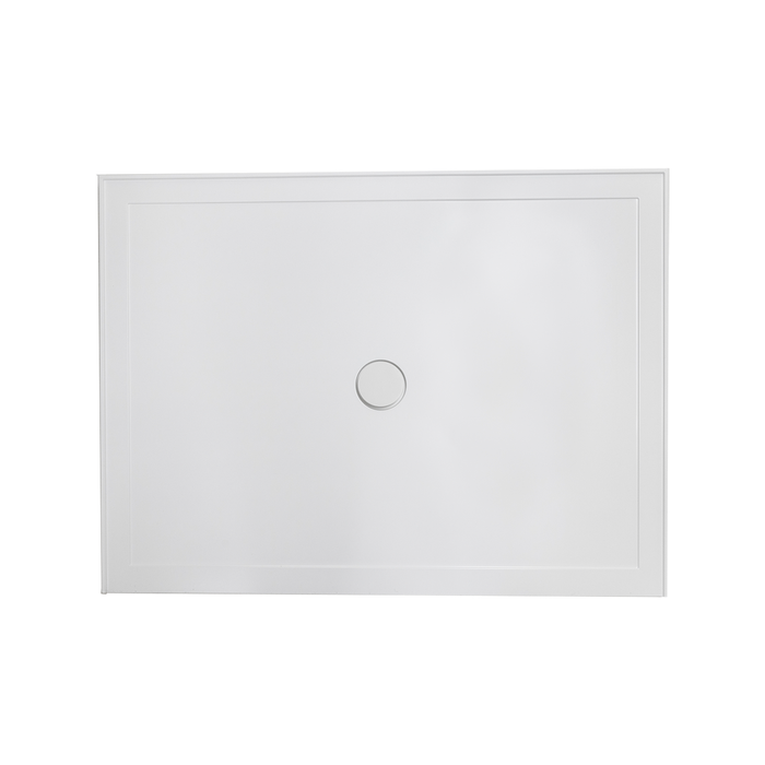Mondella 1200mm x 900mm  3 Lip Centre Rear Outlet Shower Base