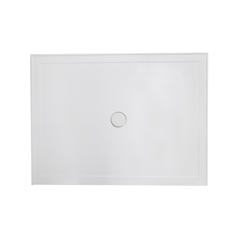 1200mm x 900mm 3 Lip Centre Rear Outlet Shower Base