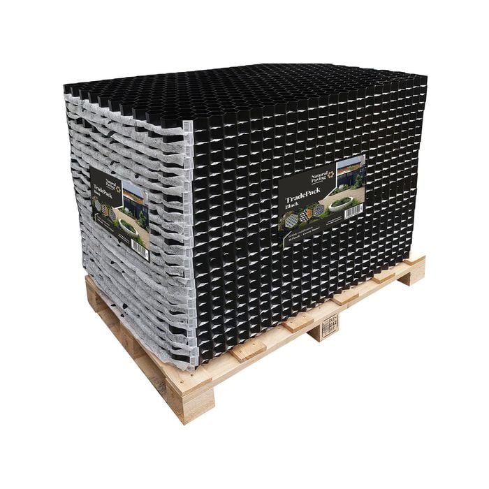 Natural Paving 29.5m² Black Path and Vehicle Paver Trade Pack - 32 Pavers