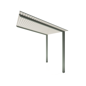 Exterior Life 5.0m Hollywood Woodland Grey/Surfmist Pergola