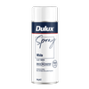 Dulux 340g White Flat Spray Paint