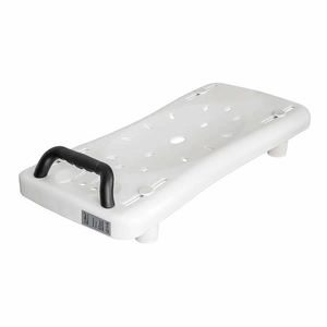 Adjustable Bath Board Bench Seat with Handle - Secure Shower Transfer Bench for Standard Australian Bathtubs - DJMed
