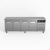 AG Commercial Four Door Worktop / Under Bench Fridge 600mm Depth
