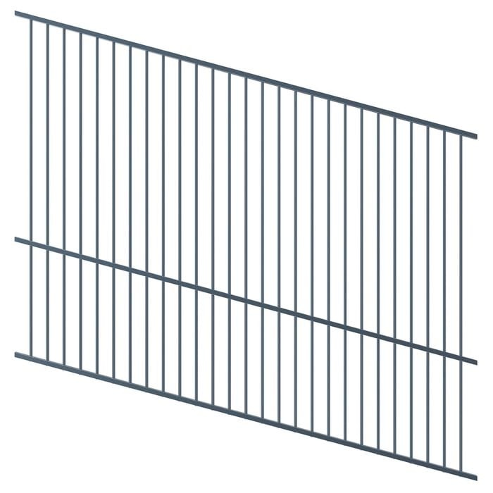 ProtectorAl 1201 - 2400 x 1800mm Deep Ocean Raked Up to 15º Flat Top Pool Fence Panel