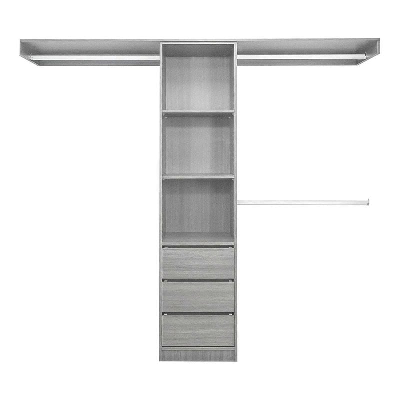 Lugna 1800 - 2100mm Mist Pack 4 Opening Built in Wardrobe Package
