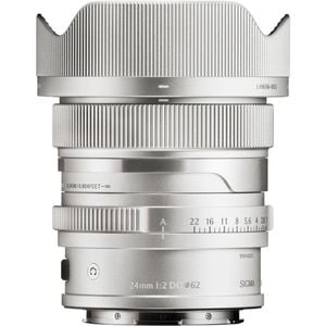 Sigma 24mm F/2 Dg Contemporary Lens - L-mount Silver