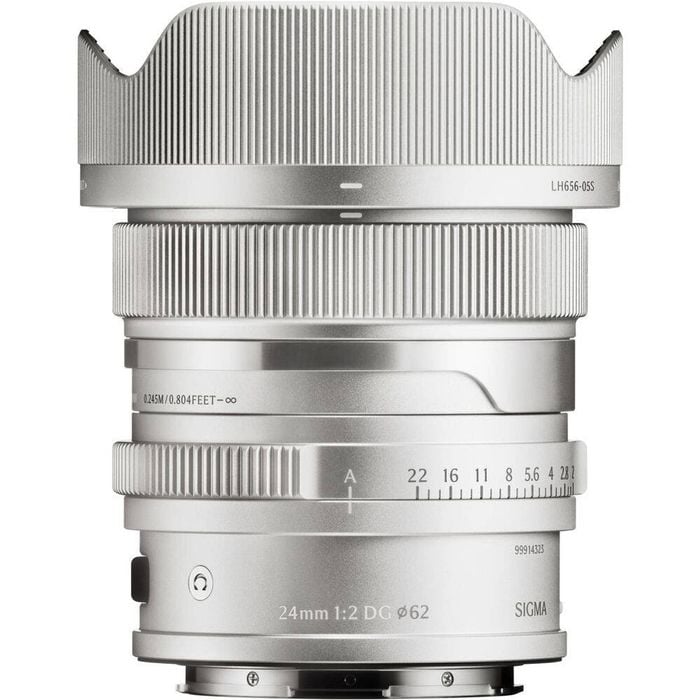 Sigma 24mm F/2 Dg Contemporary Lens - L-mount Silver