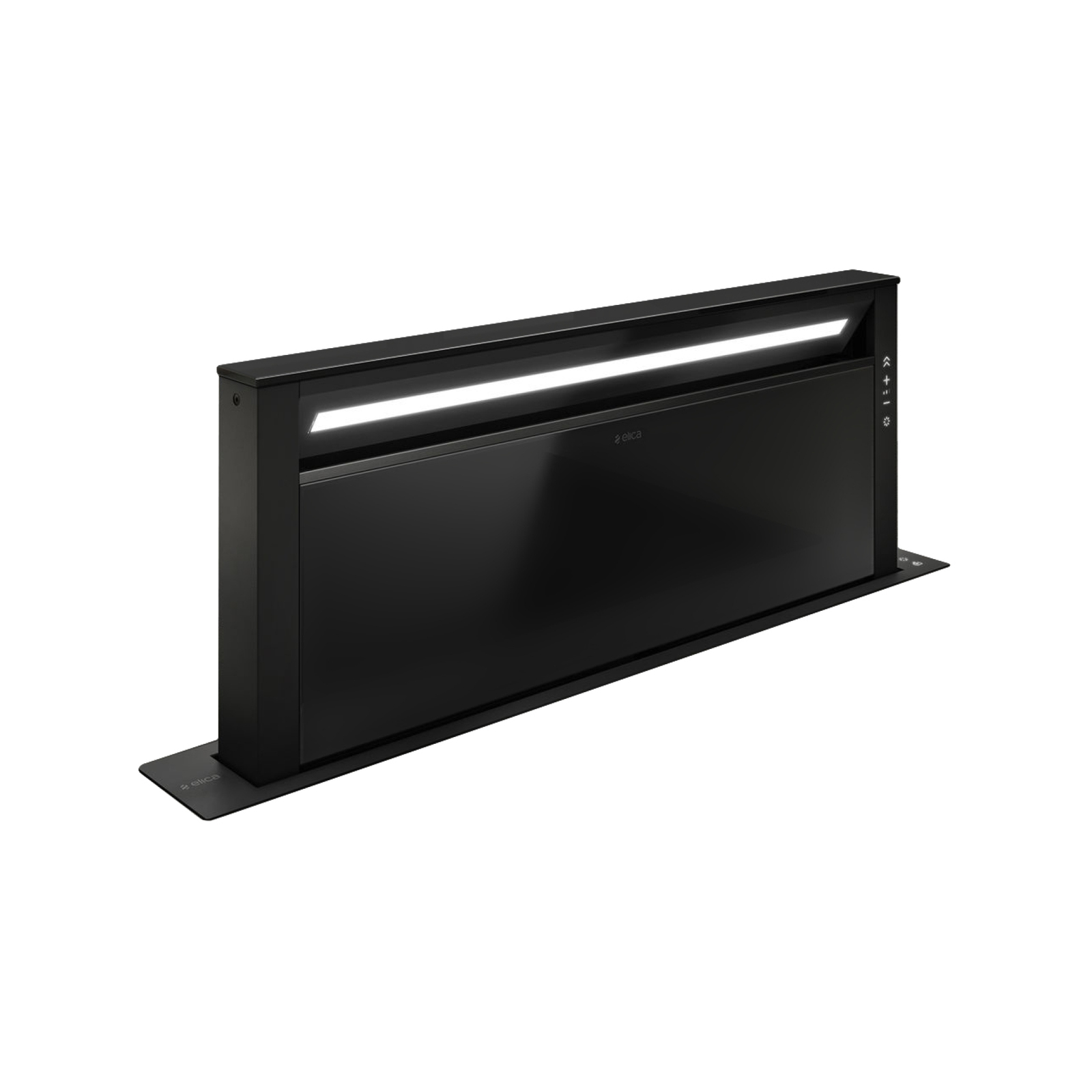 Elica 90cm Black Matt Get Up Downdraft Rangehood product image