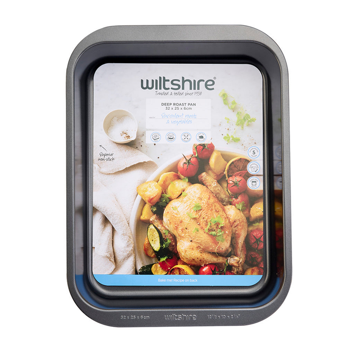 Wiltshire Non Stick Deep Roast Pan 35 X 25cm