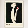 Galrie Campari Bitter 1977 Vintage Poster by Bernard Villemot - Retro Wall Art, Wood Frame, A1 60 x 84cm (23 x 33inch)