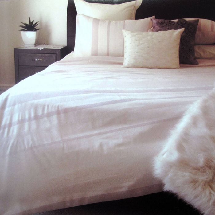 Metropolitan Waffle Quilt Cover Set Pink - Queen