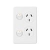 DETA X6 White Double Vertical Power Point