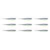 3x 3PK 7In Rapala Crush City The Jerk Soft Plastic Minnow Lures - Real Shad