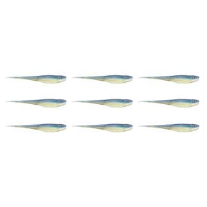 3x 3PK 7In Rapala Crush City The Jerk Soft Plastic Minnow Lures - Real Shad