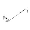Chef Inox Ladle Stainless Steel Black Handle 360ml