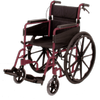 Escape Wheelchair, Self Propelled, Standard, Ruby Red