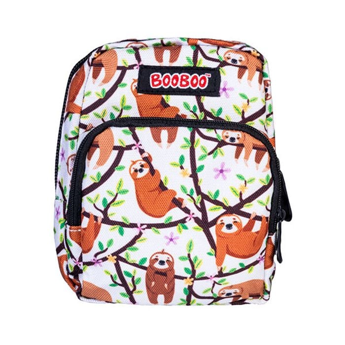 MDI BooBoo Sloth Lounge Backpack Minis Sloth V4 Clip-On Mini Bag 11x15cm 3y+