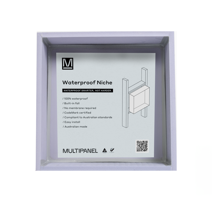 Multipanel 320 x 360 x 100mm Waterproof Niche