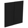 Kaboodle Black Olive Alpine Corner Base Cabinet Doors - 2 Pack