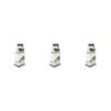 3PK Urban Kitchen Stainless Steel Grater 25x10cm Durable Kitchen Tool