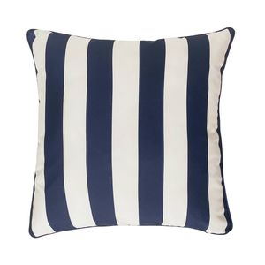 Marquee 45cm Navy Cabana Stripe Outdoor Cushion