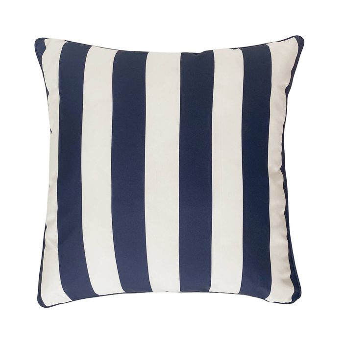 Marquee 45cm Navy Cabana Stripe Outdoor Cushion