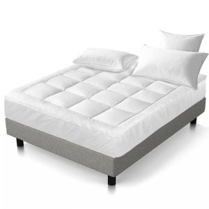 Giselle 5cm Bamboo Pillowtop Topper 1000gsm Queen