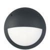 CLA Lighting Bulk Exterior LED Eyelid Black Bulkhead Light IP66 IK10 Black