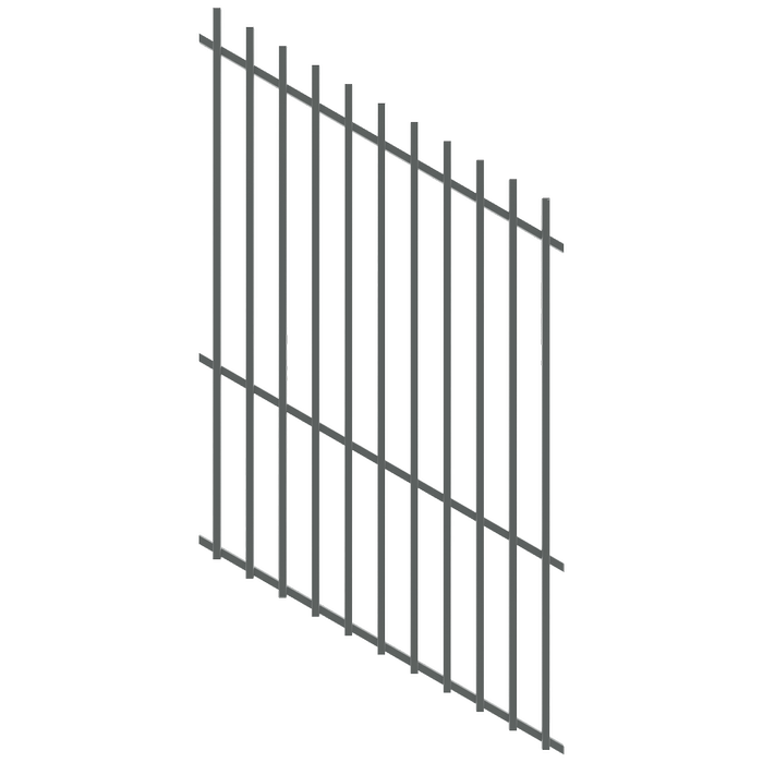 ProtectorAl 350 - 1200 x 1800mm Monument Raked 16-30º Batten Pool Fence Panel