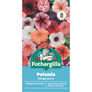 Fothergill's Petunia Mirage Mix F1 Seeds