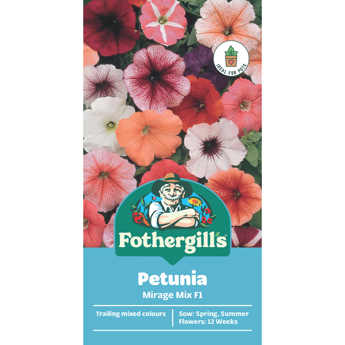 Fothergill's Petunia Mirage Mix F1 Seeds