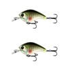 2x 13 Fishing 60mm Jabber Jaw Crankbait Fishing Lures - Dream Gill