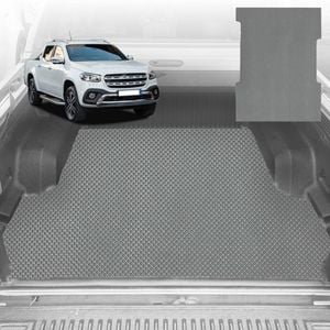6D Diamond Ute Tub Mat for Mercedes-Benz X-Class Ute 2017-2021 (with Spray on Liner or no Liner) - Grey