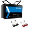 Gentrax 12v 100ah Lithium Battery + 4 Gang 300a Bus Bar