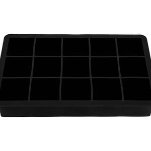 Maxwell & Williams Cocktail & Co. Ice Cube Tray With Lid 15 Ice Cubes-Black