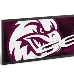 NRL Logo Bar Runner - Manly Sea Eagles - Bar Mat - 25cm x 90cm