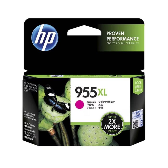 HP 955XL Magenta Ink Cartridge Toner L0S66AA