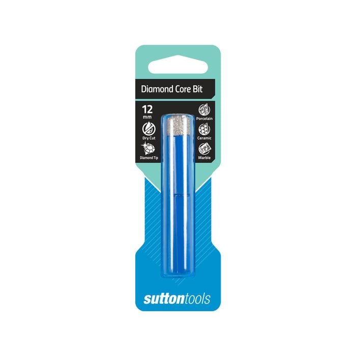 Sutton Tools 12mm Diamond Core Dry/Wet Cut Bit