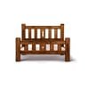 Umber 4pc Queen Bed Frame Suite Bedside Tallboy Furniture Package - Dark Brown