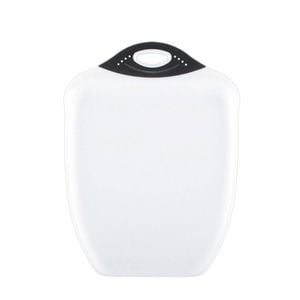 Dexas 38cm Chop & Scoop Cutting Board Vegetable Chopping Lrg White/BLK
