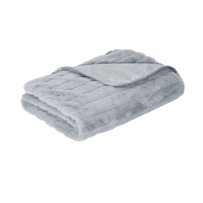 J.Elliot Baw Baw Plush Throw Grey