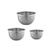 Avanti Stainless Steel Deep Mixing Bowls Set 3 - 18cm 22cm and 26cm