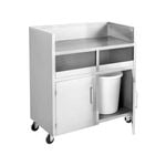 Modular Systems Double Bin Mobile Station - 1180mm W x 550mm D x 1260mm H