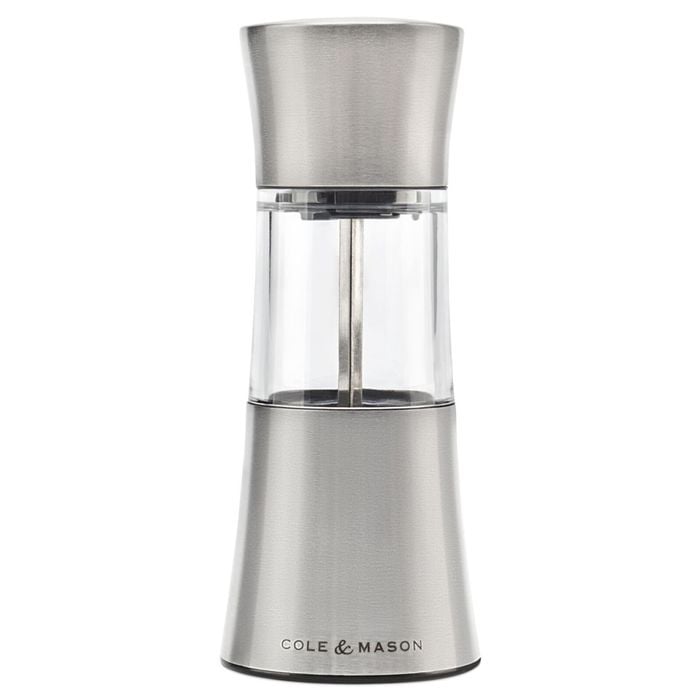 Cole & Mason Stadhampton 16.5cm Chilli & Spice Mill - Silver