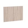 Kaboodle 900mm Silver Ash Modern Rangehood Doors - 2 Pack