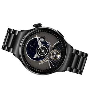 Lifebay Smart Watch Big Screen Custom Dial Answer Call Fitness Tracker Sport Smart Watch For Men - Black