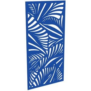 ProtectorAl 300-1200w x 1201-2400h Light Blue/Gloss White Jungle Unframed Composite Deco Panel