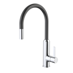 Dorf Vixen Black Retractable Sink Mixer WELS 4 Star 7.5L/min