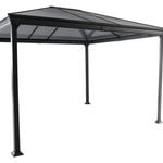 Mimosa 3 x 3.6m Charcoal Palermo Gazebo